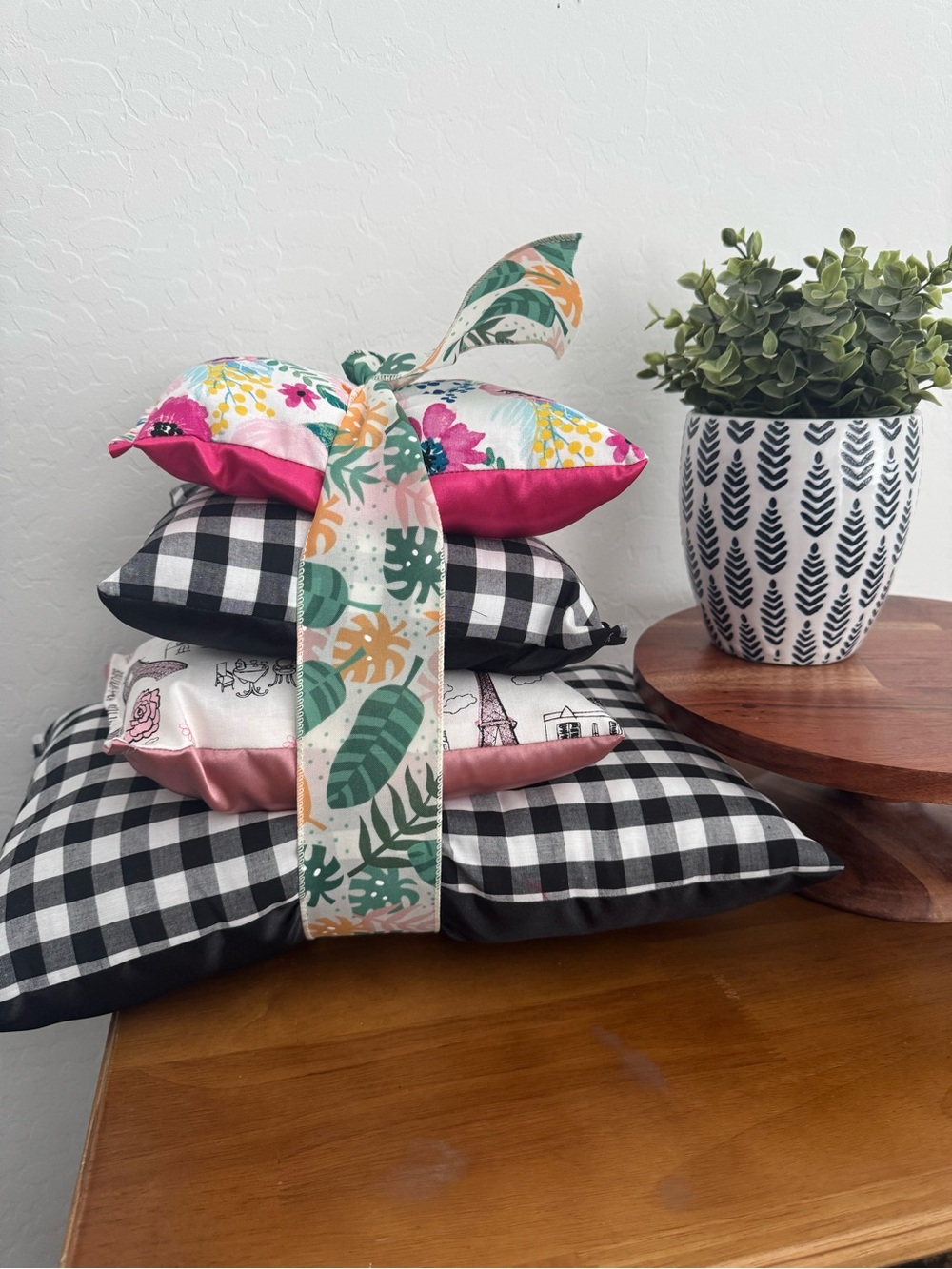 Purse/Bag Pillows. Assorted sizes and patterns